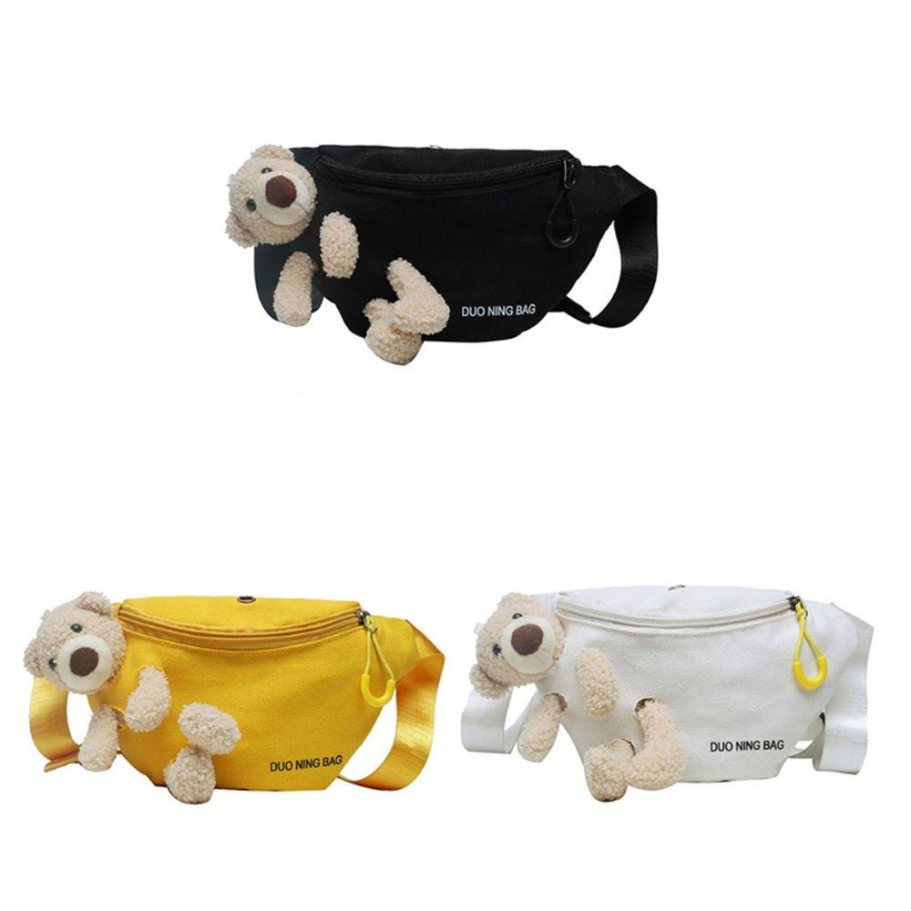 Túi đeo chéo ngực MMULCK nhỏ gọn kiểu gấu teddy dễ thương thời trang