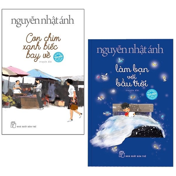 Sách combo - Con Chim Xanh Biếc Bay Về + Làm Bạn Với Bầu Trời (Bộ 2 Cuốn)