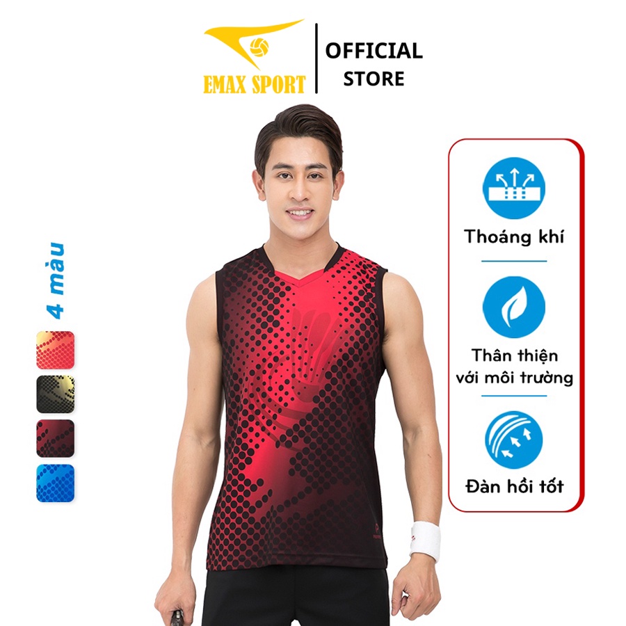 Áo thể thao, áo cầu lông ba lỗ Proning Nam MC- 9017 - Nhiều màu