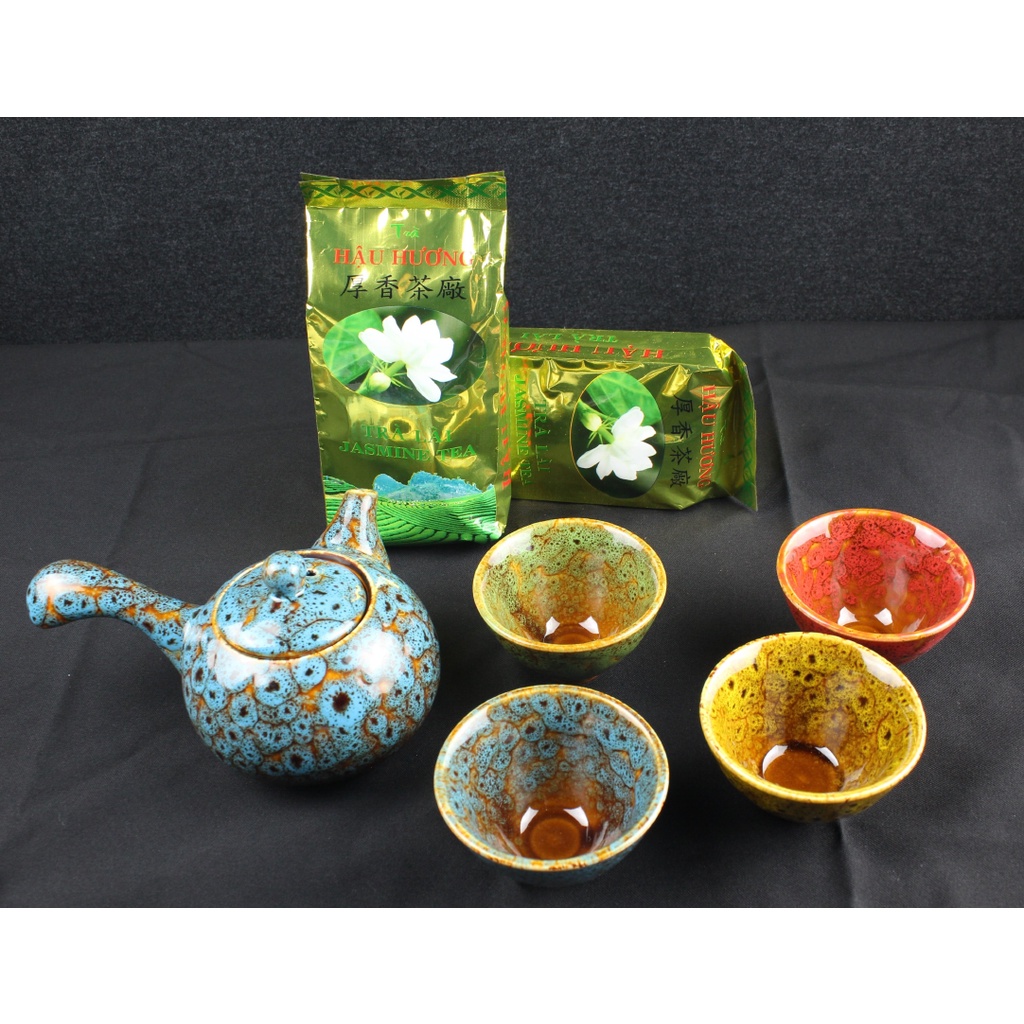 Trà lài ướp hoa lài và hương lài (gói 68g) HẬU HƯƠNG