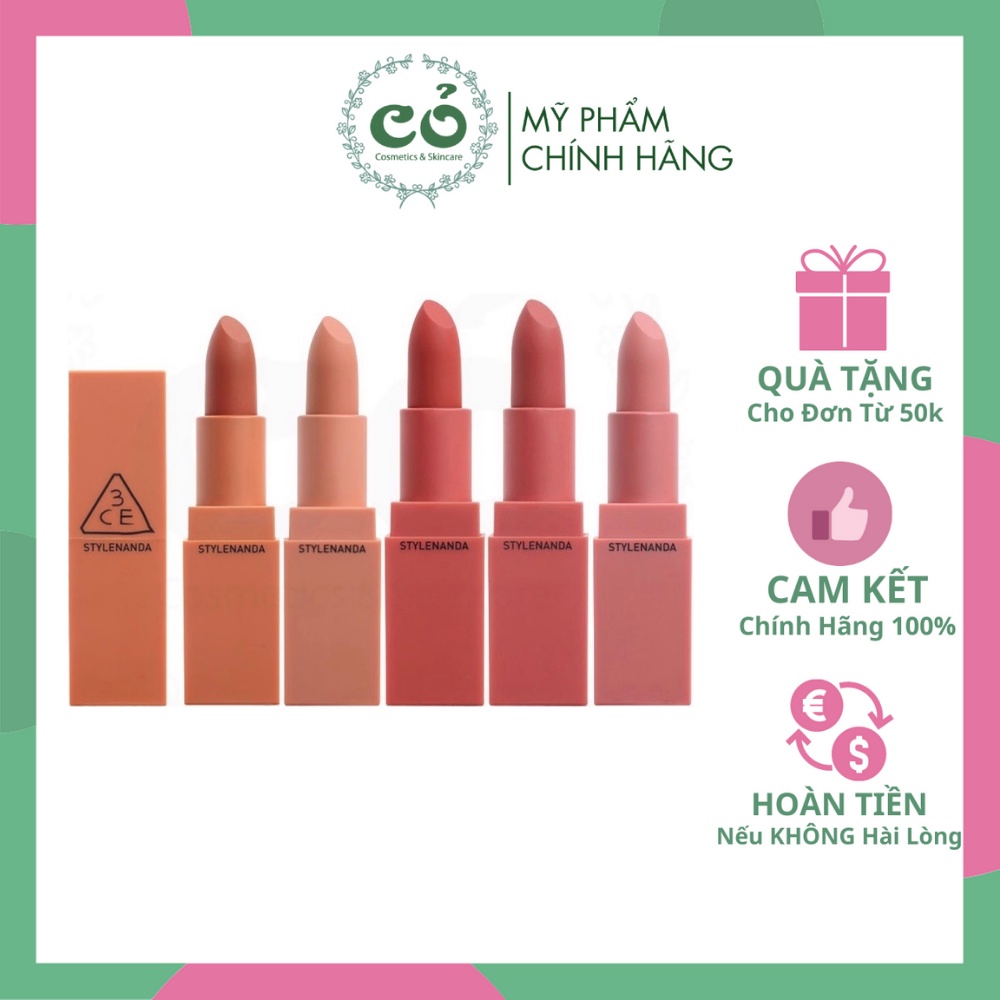 Son Thỏi 3CE Mood Recipe Matte Lip Color