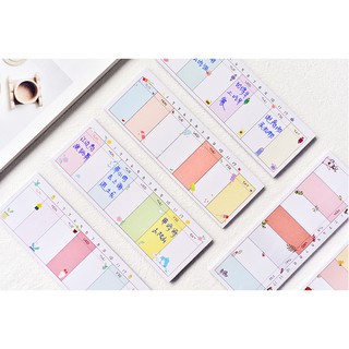 Set sticker lịch tuần cute