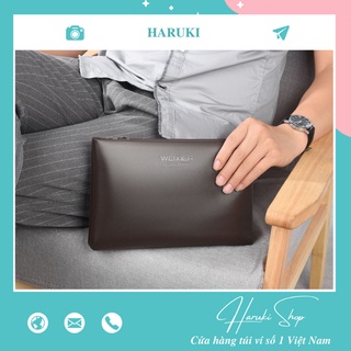 Túi clutch nam cầm tay Weixier da PU mềm cao cấp đựng giấy tờ xe thời trang đẳng cấp - HARUKI Shop