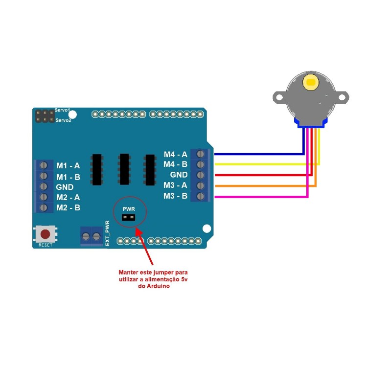 Module Điều Khiển Động Cơ L293D