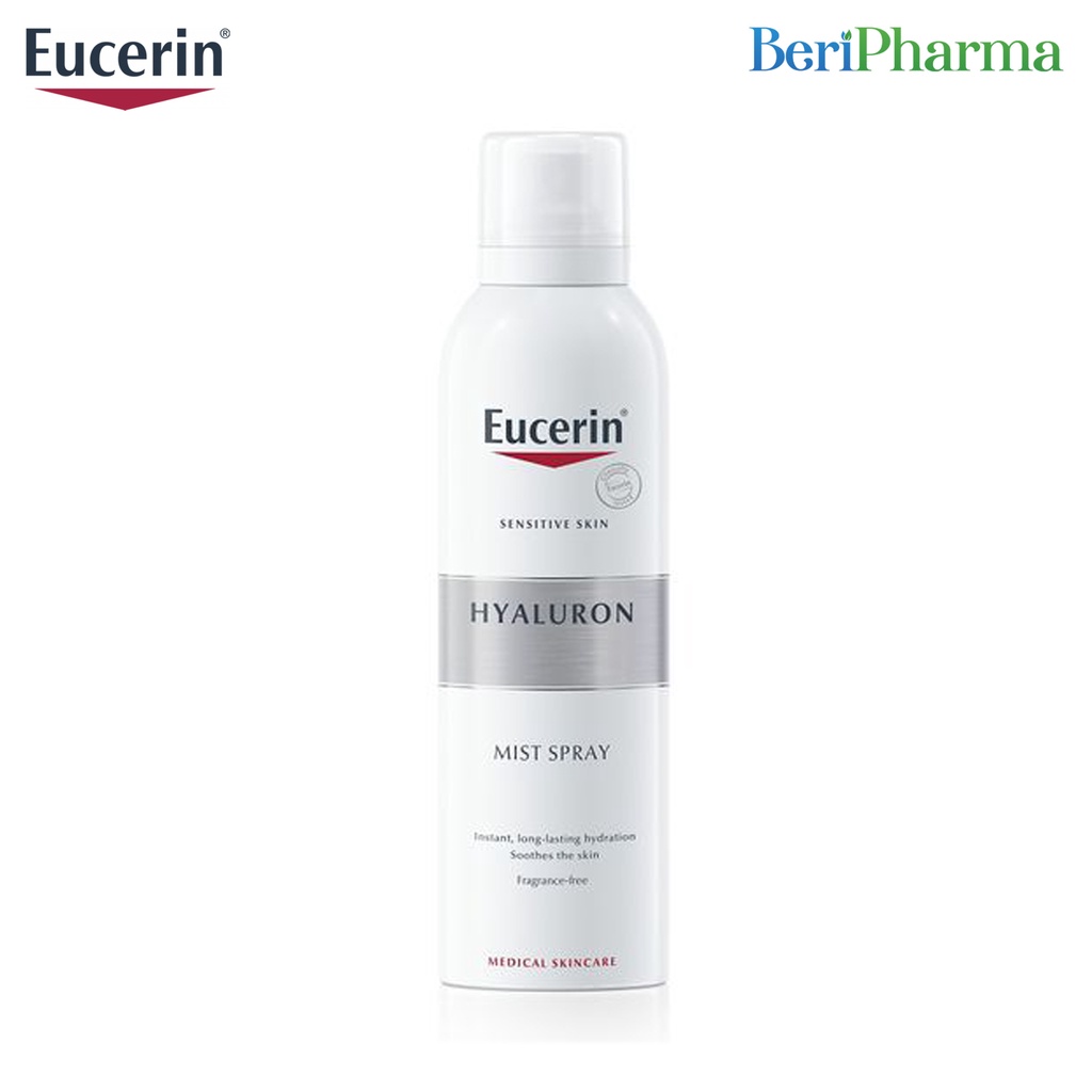 Eucerin Xịt dưỡng ẩm cho da nhạy cảm Hyaluron Mist Spray 150ml