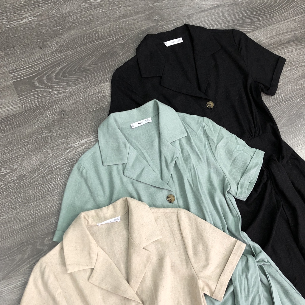 Đầm MNG 2 nút buộc eo bên 3M