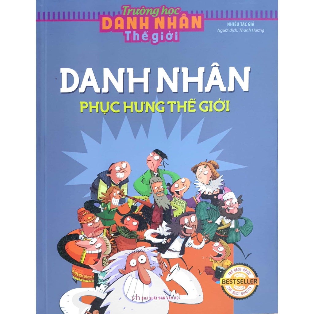 Sách - Danh nhân Phục hưng thế giới (Trường học Danh nhân Thế giới)