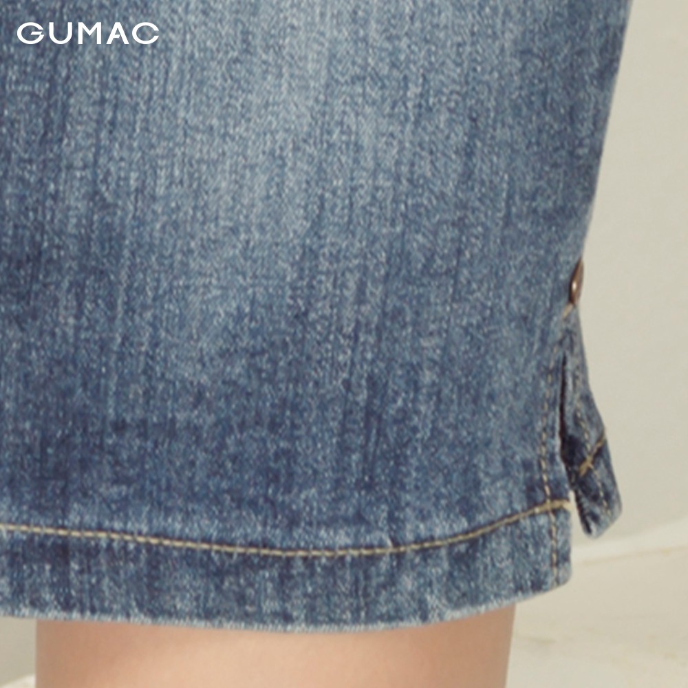 [Mã WAFAST hoàn 20% tối đa 100k xu đơn 250k] Váy jeans xẻ lai VJA995 GUMAC | BigBuy360 - bigbuy360.vn