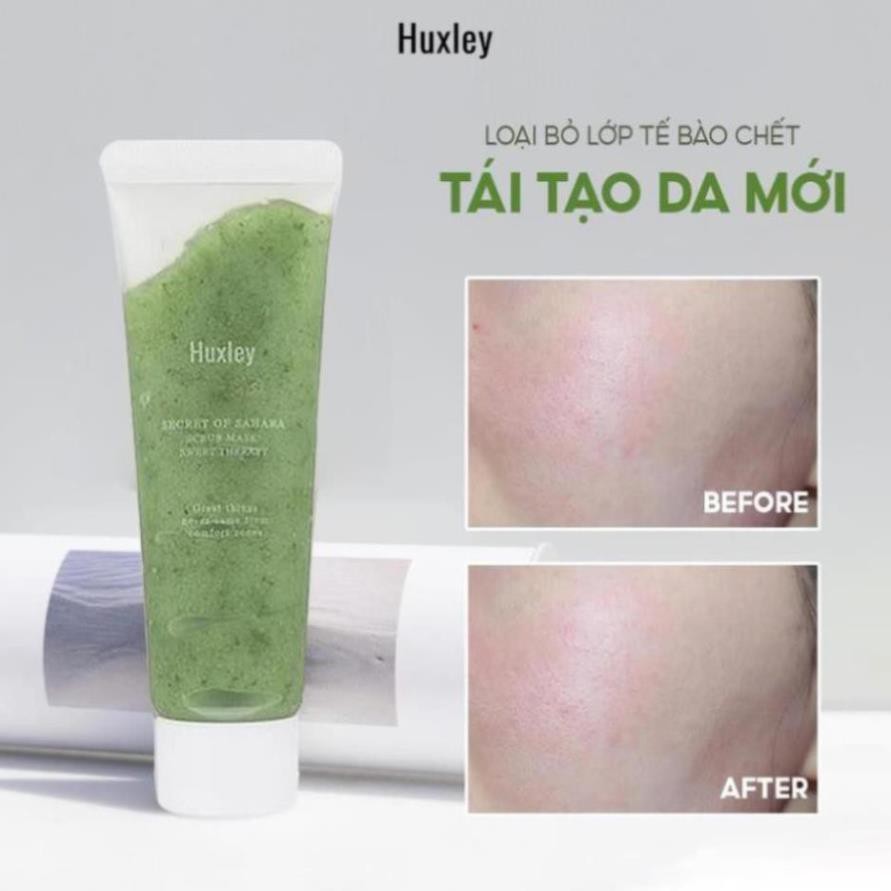 Tẩy Tế Bào Chết, Dưỡng Da Chiết Xuất Từ Xương Rồng Huxley Scrub Mask Therapy 30g