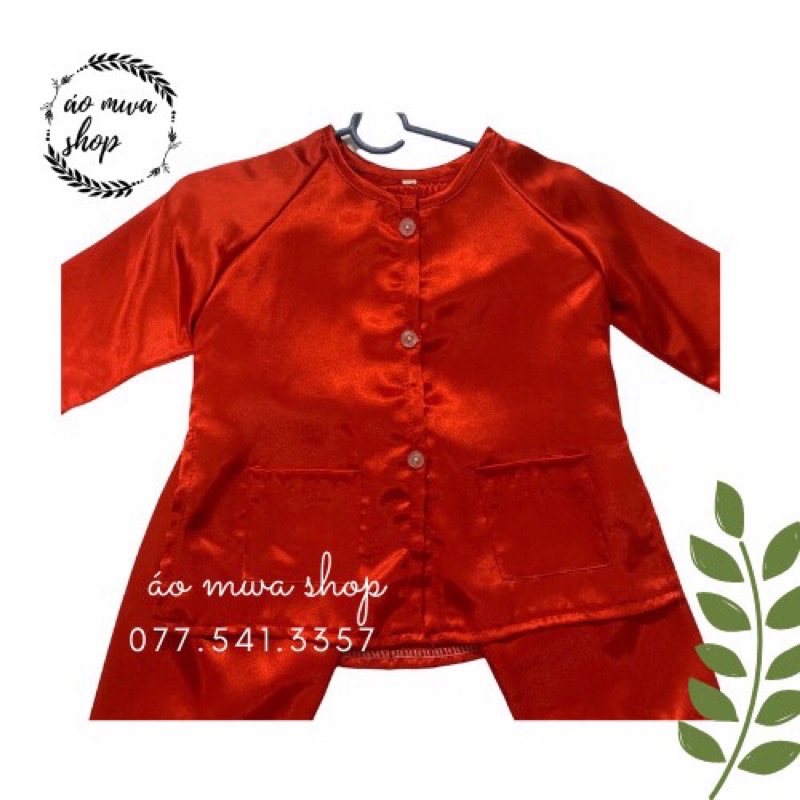 bộ quần áo bà ba trẻ em cho bé trai và bé gái ( đủ size - đủ màu)