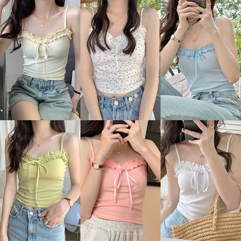 Áo Yếm Nữ Hoa Xù 51103