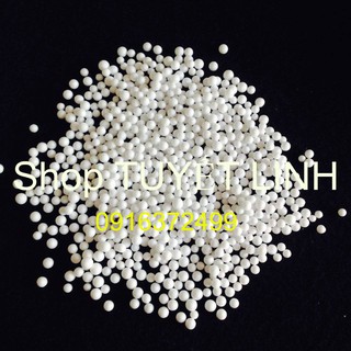 Hạt  xốp 1 li  màu trắng chịu lực dùng làm gối lười : 200k  / 500gr