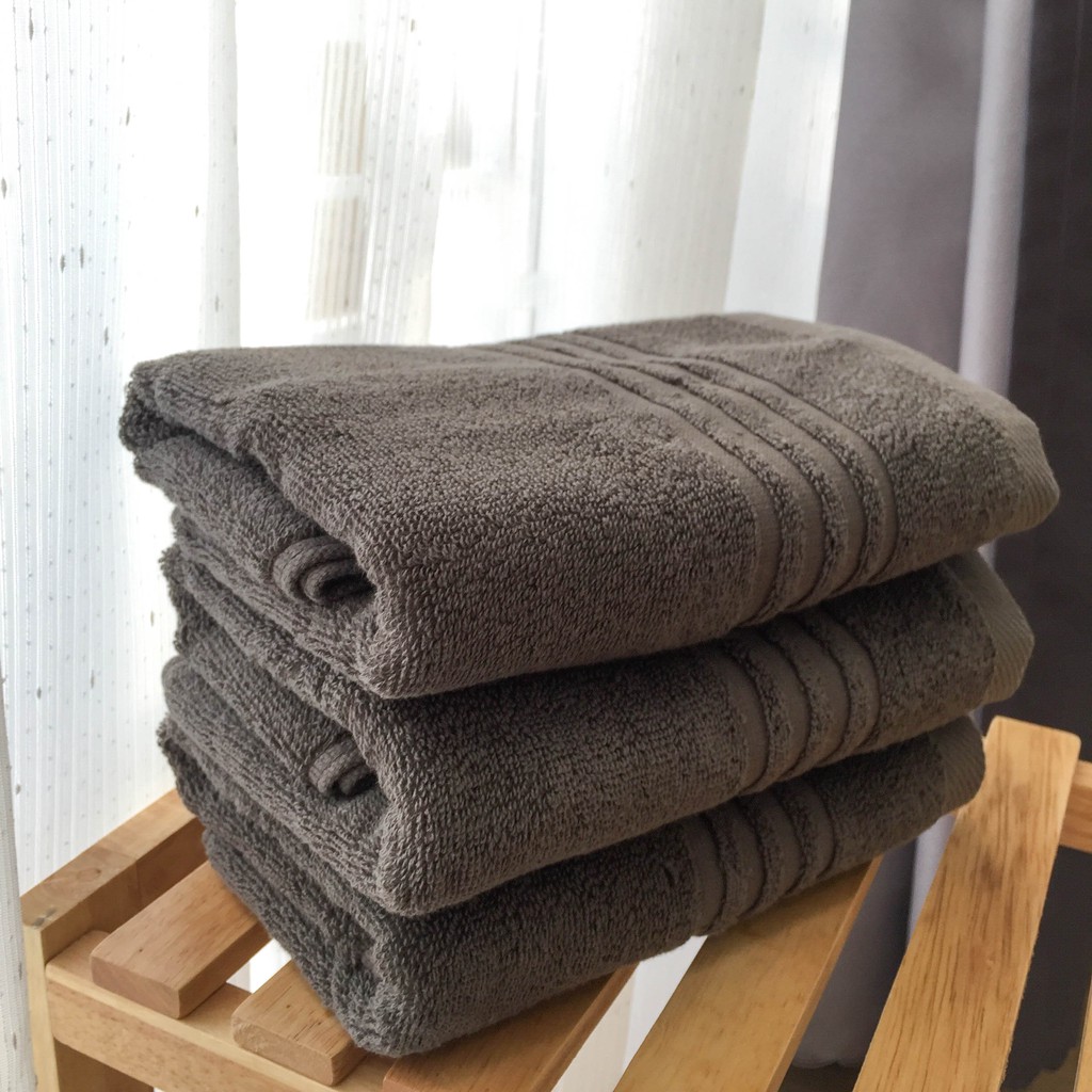 [SHOPEE TRỢ GIÁ ] 3 KHĂN COTTON CỠ TRUNG XUẤT HÀN ( HOTEL & SPA TOWEL - 한국 수출 호텔 타올 - KHĂN KHÁCH SẠN VÀ SPA CỠ TRUNG )