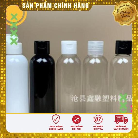 Chai Chiết Mĩ Phẩm ❤ TOP GIÁ RẺ ❤ Chai trong nắp bật 150ml,200ml,250ml , Chai lọ chiết mỹ phẩm , , phụ kiện du lịch