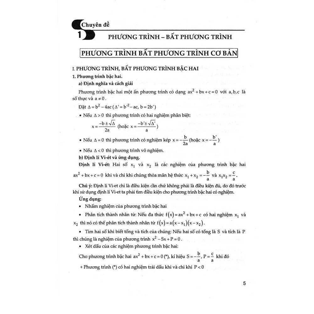 Sách - Bí Quyết Đạt Điểm 10 Môn Toán Chuyên Đề Phương Trình - Bất Pt - Hệ Pt - Bất Đẳng Thức - Min Max- Nguyễn Phú Khánh