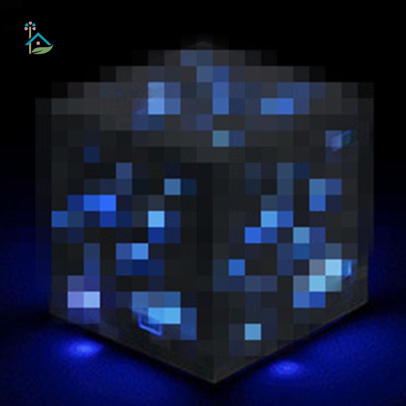 Đèn ngủ bóng LED hình viên đá Minecraft sáng tạo