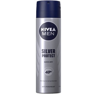 Nivea men silver protect spray 150ml - 2201310