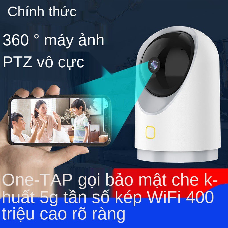 Joan 5G không dây Camera thông minh wifi kết nối với điện thoại di động từ xa giám sát mạng độ nét cao 360 toàn cản