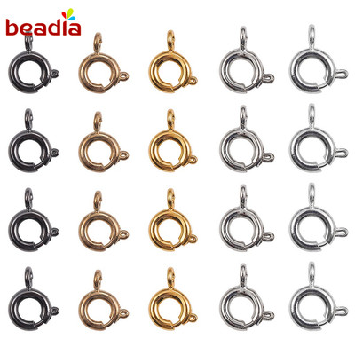 Vòng Nối Dây Xích Beadia Bằng Kim Loại 9mm Có Thể Điều Chỉnh Dùng Làm Trang Sức