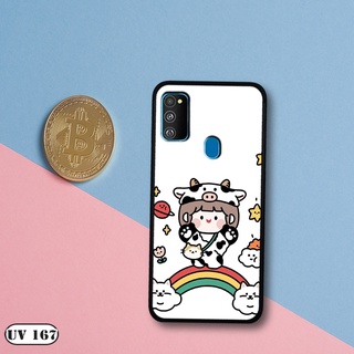 Ốp lưng nhám cho Samsung Galaxy M30S/ M21
