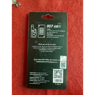 Bộ lưỡi dao đục ic 007.. 3 lưỡi dao