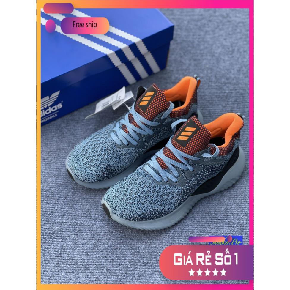 (FULL BOX) Giày thể thao sneaker nam nữ ALPHABOUNCE Beyond gót vạch cam | BigBuy360 - bigbuy360.vn