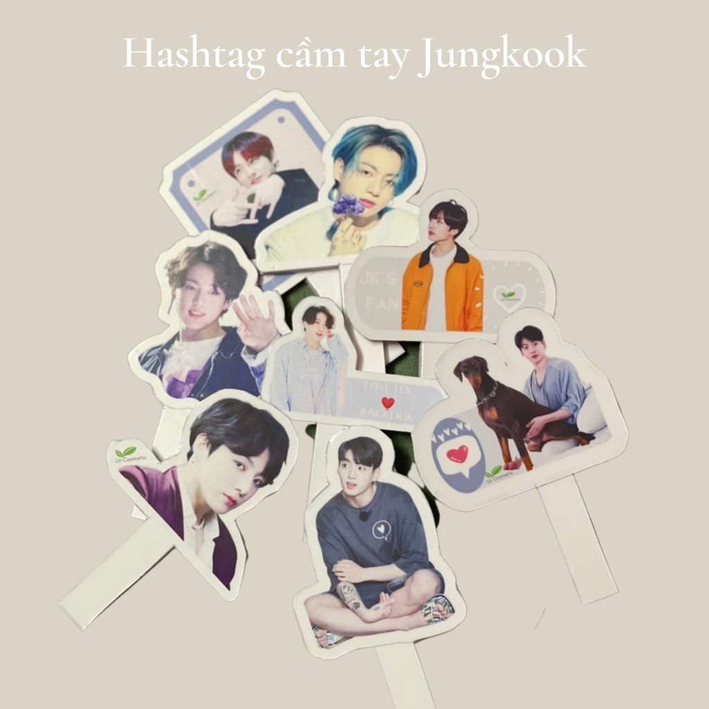 Hashtag cầm tay Jungkook