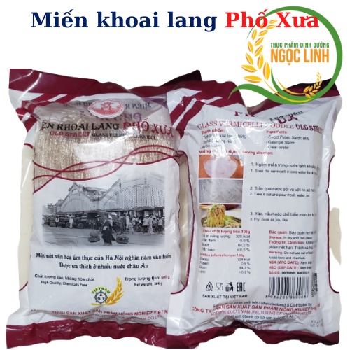 Đặc sản Miến khoai lang Phố Xưa (500gr) giảm cân ít béo | BigBuy360 - bigbuy360.vn