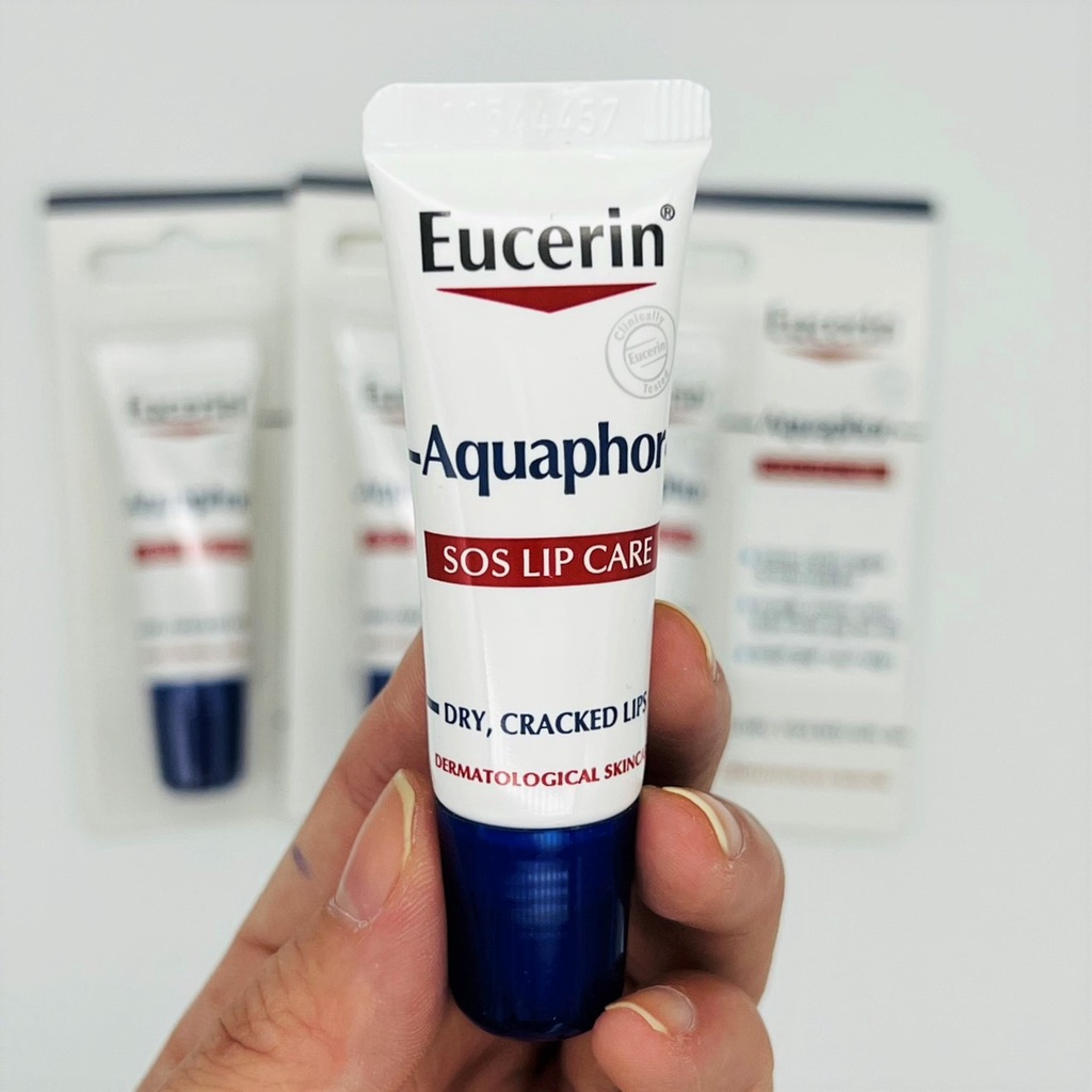 SON DƯỠNG EUCERIN AQUAPHOR SOS LIP REPAIR DÀNH CHO MÔI CỰC KHÔ 10ML