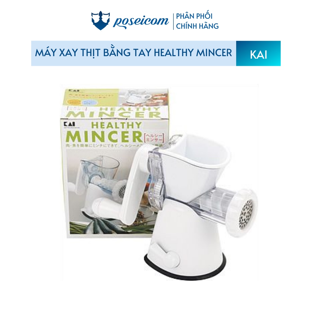 Máy Xay Thịt Bằng Tay Healthy Mincer Chính Hãng KAI Poseicom 4901601405033