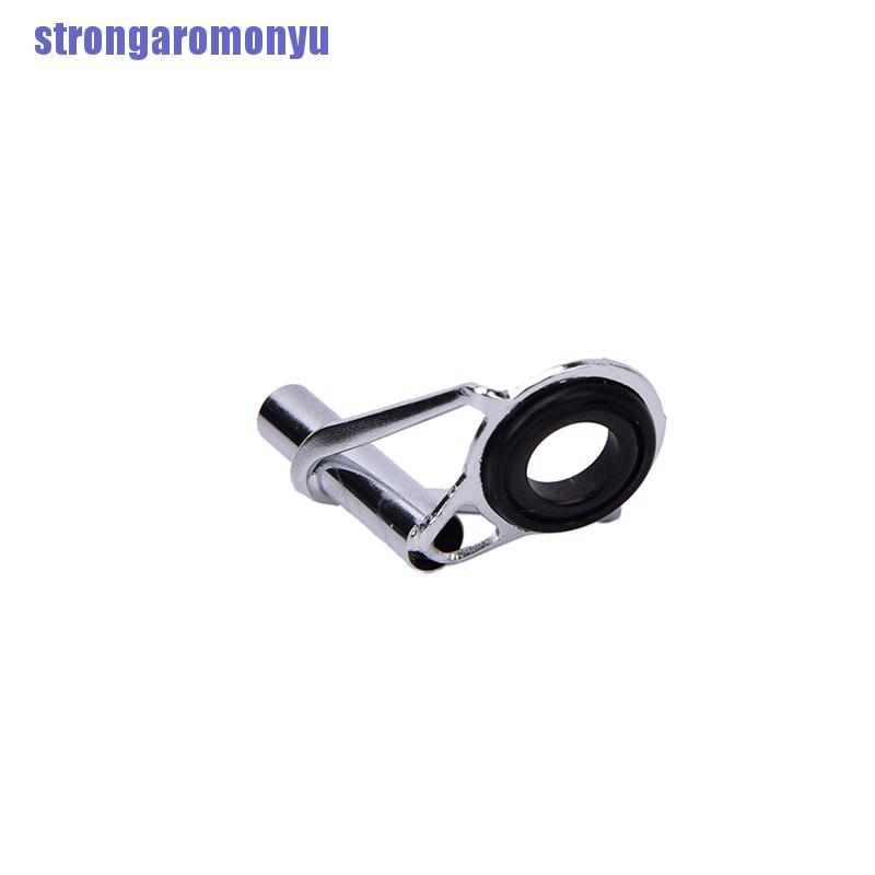 (Hàng Mới Về) Bộ 80 Khoen Cần Câu Cá 10 Kích Cỡ Bằng Thép Màu Đen