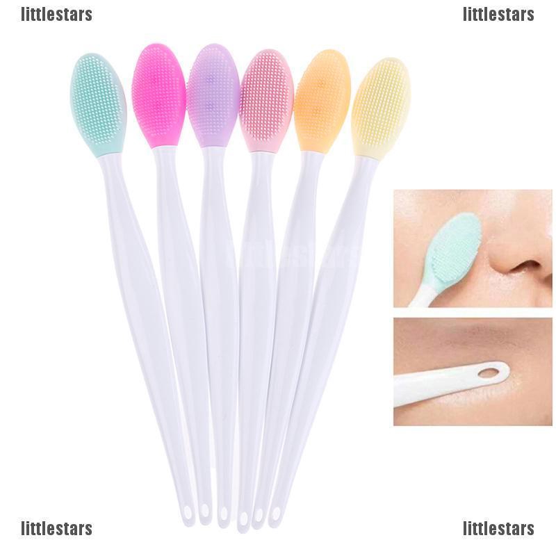 Bàn Chải Silicone Làm Sạch Mụn Đầu Đen 14.5cm x