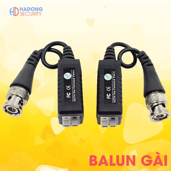 Video Balun 2MP 1080p chuyển đổi dây mạng thành đồng trục cho camera AHD/HDTVI/HDCCVI/ANALOG | WebRaoVat - webraovat.net.vn