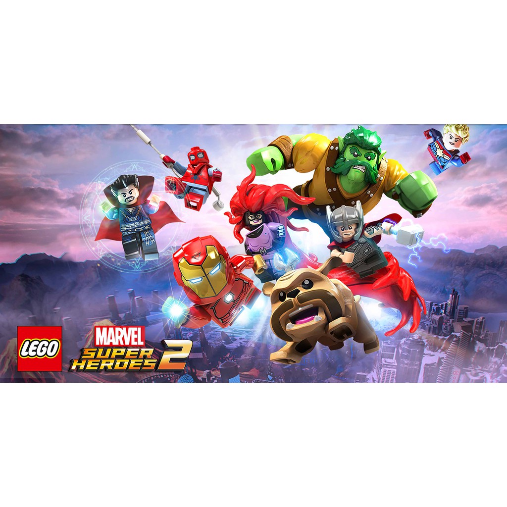 Đĩa game Ps4 Lego Marvel Super Heroes 2