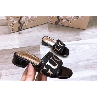 Dép lê phong cách Hàn Quốc cho bé gái, đế 3p, hàng có sẵn
