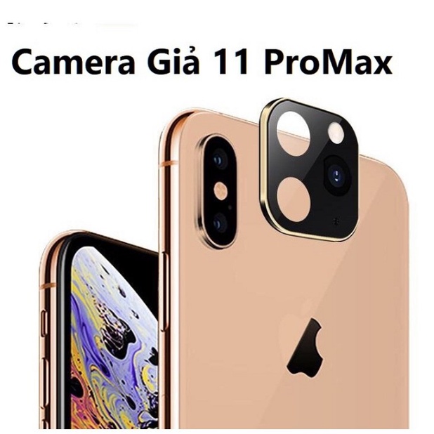 (AB52) Độ Camera, dán bảo vệ độ camera X/XS/XSM lên I.P.H.O.N.E 11 Pro Max