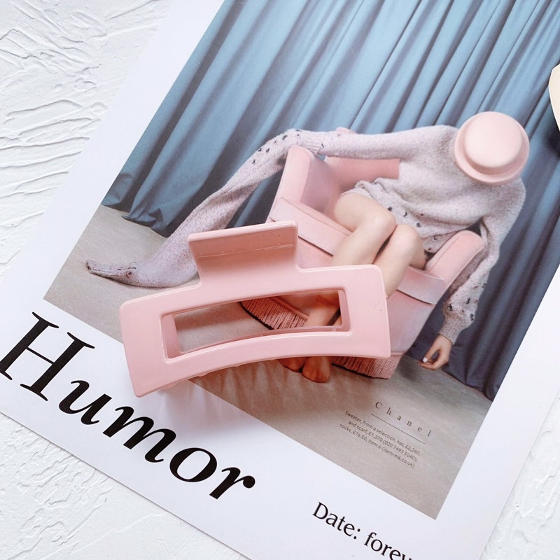 Kẹp tóc càng cua nhựa phong Hàn Quốc