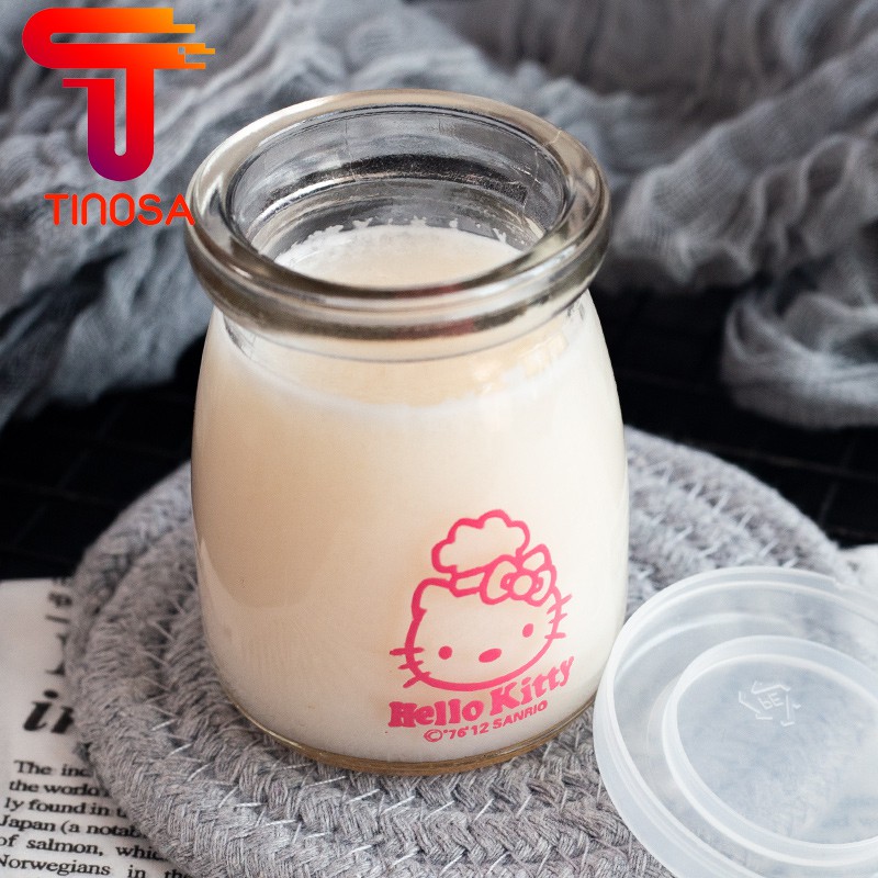 Hũ làm sữa chua thủy tinh 100ml