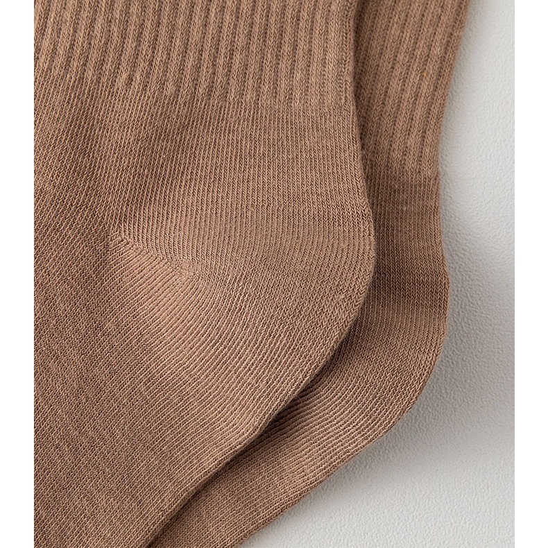 Vớ cổ cao nam nữ tất mặt cười tròn vintage cotton thời trang đẹp kháng khuẩn khử mùi thấm hút mồ hôi tốt MONEY VC004
