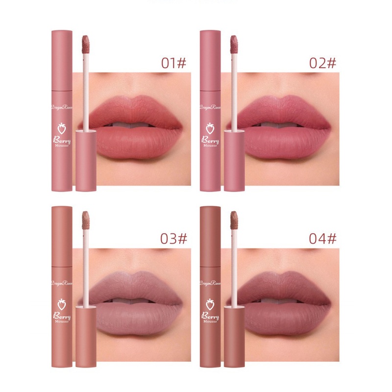 Son Kem Lì Lâu Trôi Chống Dính Cốc 12 Màu Sắc Tùy Chọn