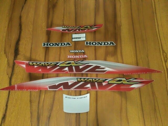 Bộ tem wave A 2013 màu đỏ