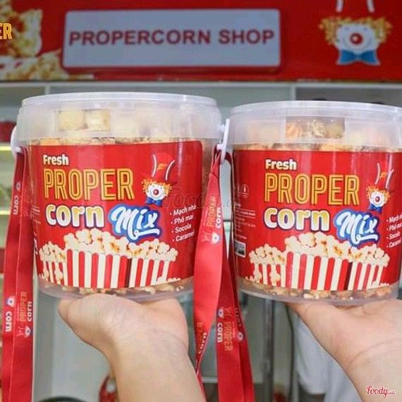 Bắp rang bơ Proper Cinema - Hộp Mix 4 vị phiên bản Đặc Biệt