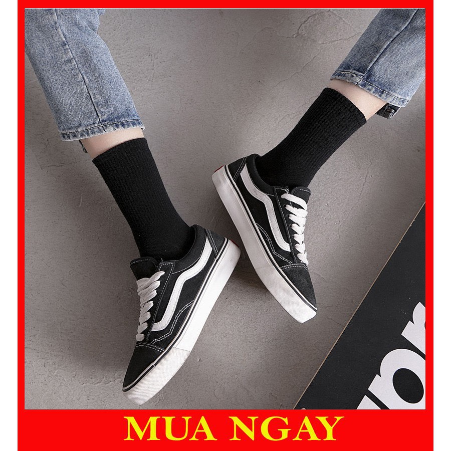 Tất Vớ Nam Nữ Trơn Cổ Cao Chữ XX Phong Cách TN41