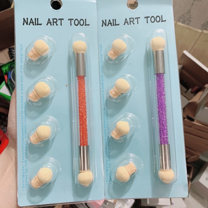 Mút dặm ombre, cây dặm móng ombre