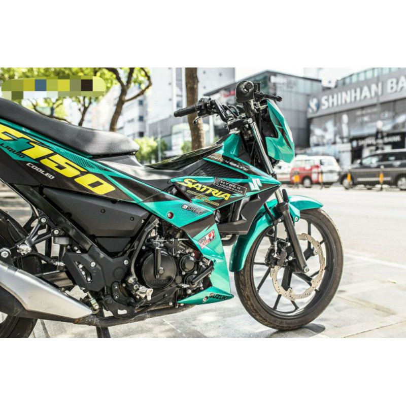 TEM RỜI RAIDER XANH - DECAL RUBY