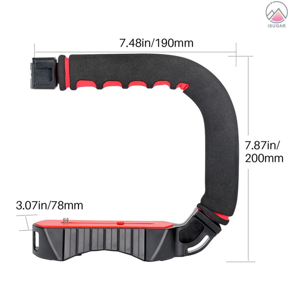 Tay cầm chống rung Ulanzi U-Grip PRO U đai ốc nối 1/4 inch | BigBuy360 - bigbuy360.vn
