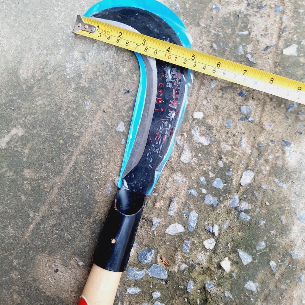 SIÊU SỈ Dao phát cây, phát cỏ cán gỗ kiểu mới