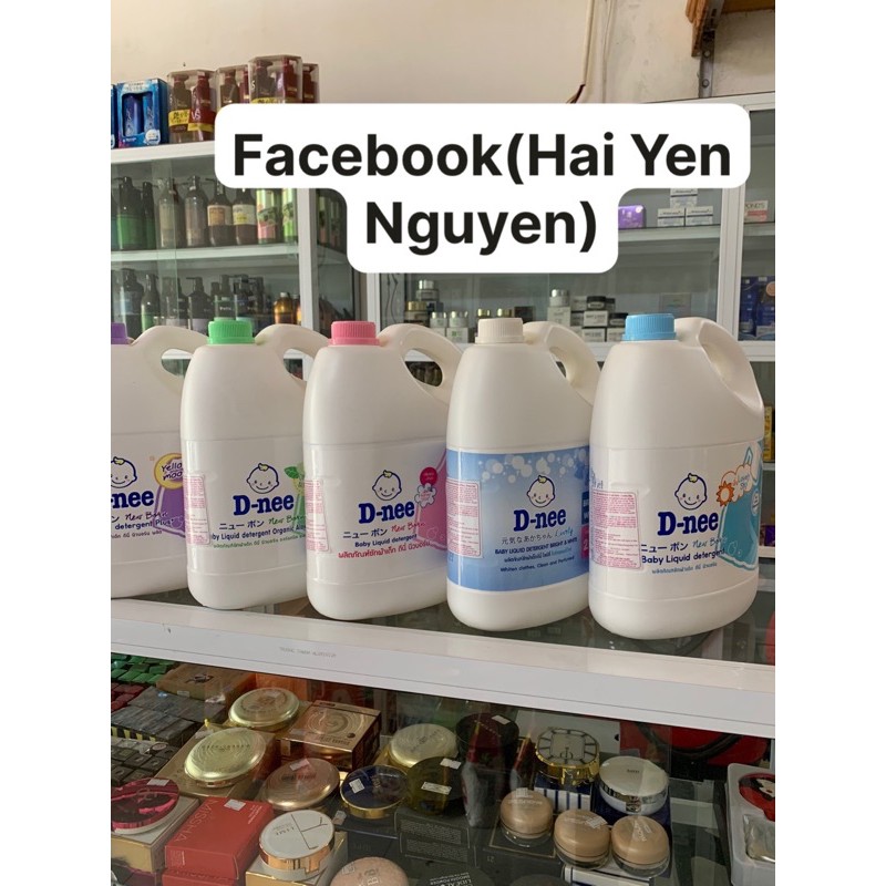 Nước giặt dnee chuyên dùng cho trẻ em 3000ml (xanh,hồng,Tím,Trắng,Xanh lá)