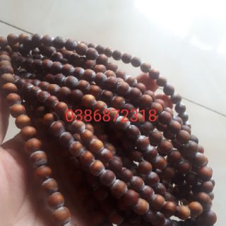 Tràng hoàng đàn tuyết 108 hạt thơm trầm cả đời