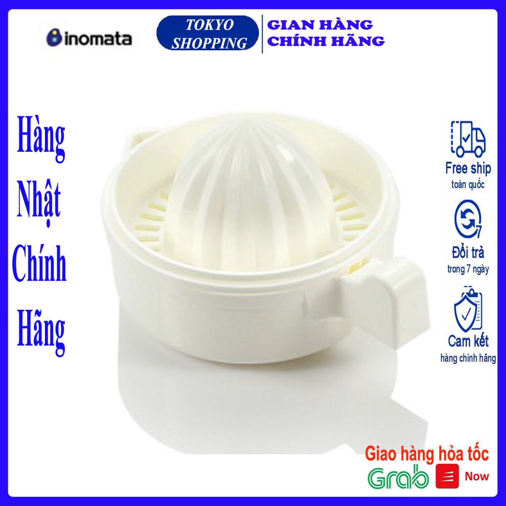 Dụng cụ vắt cam, quýt có lọc hạt inomata Hàng Nhật Chính Hãng